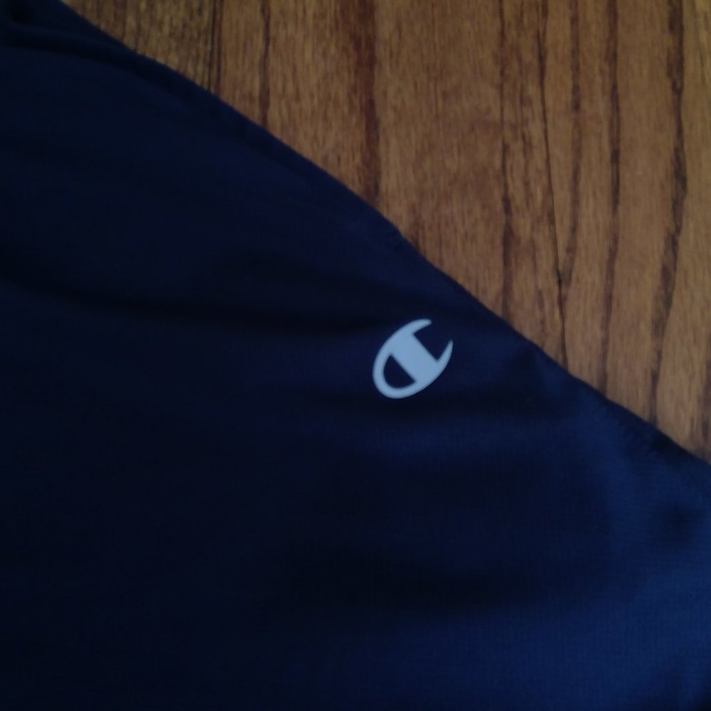 Champion Large Black Powertrain Vapor Tech Athletic T-Shirt - Picture 4 of 6